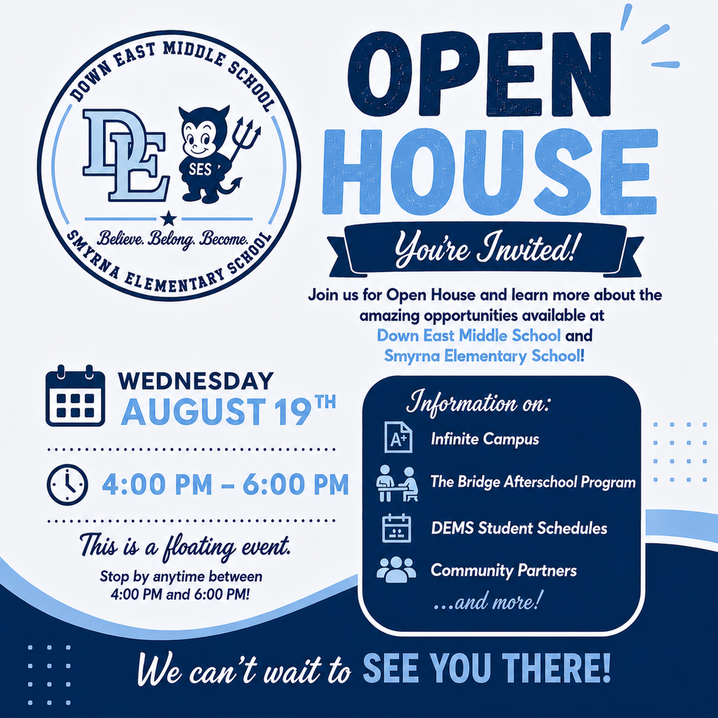 Open House is August 19 4pm-6pm