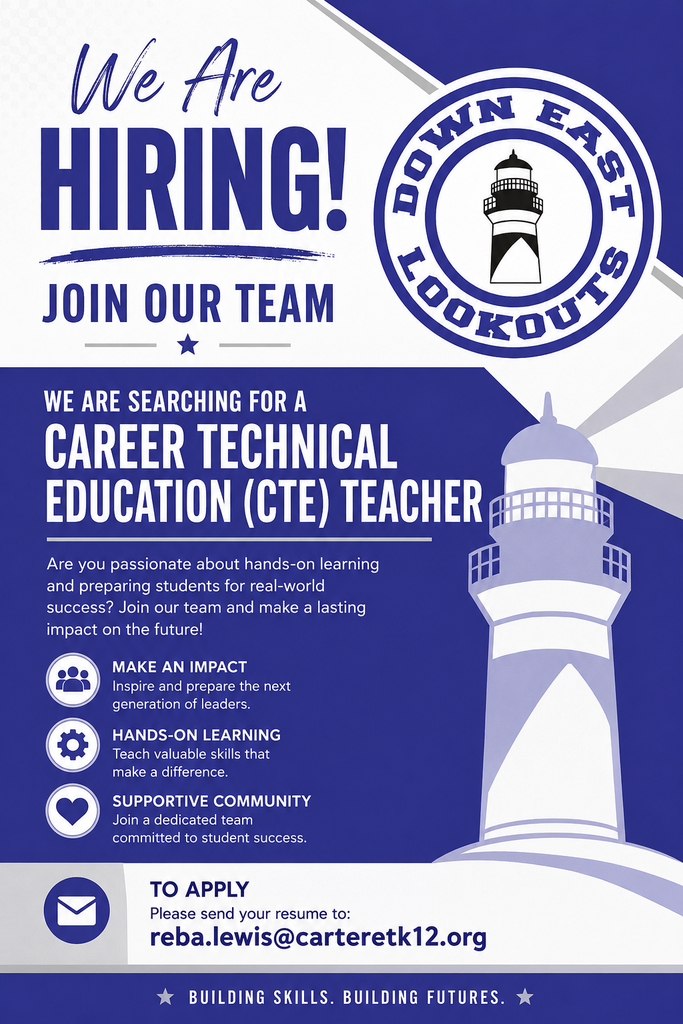 DEMS is searching for a CTE teacher!