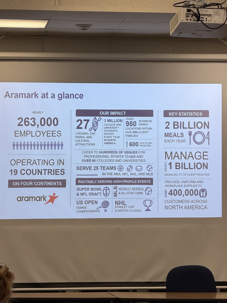 Aramark stats