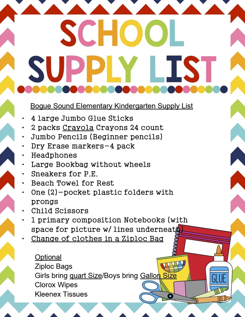 K supply list