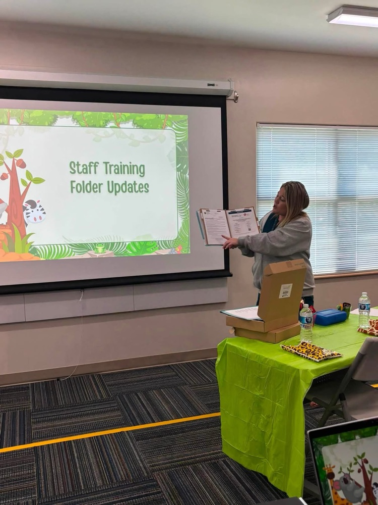 staff presenting
