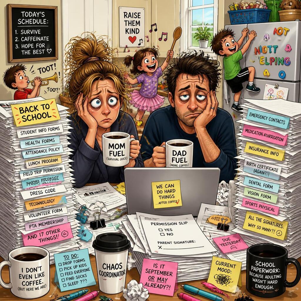 paperwork overload