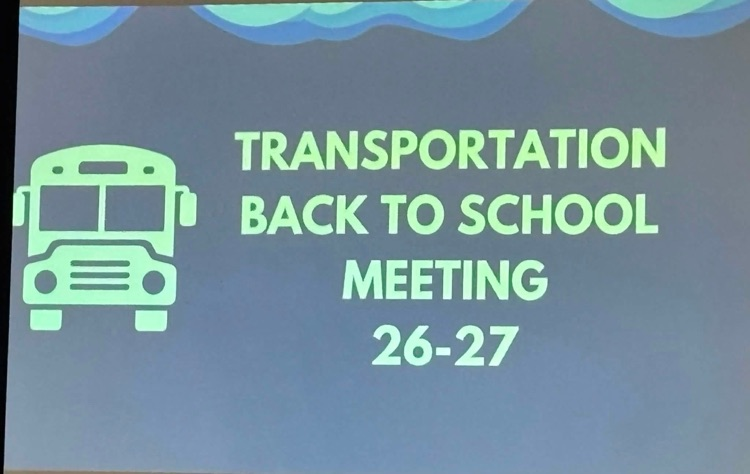 Back to school meeting