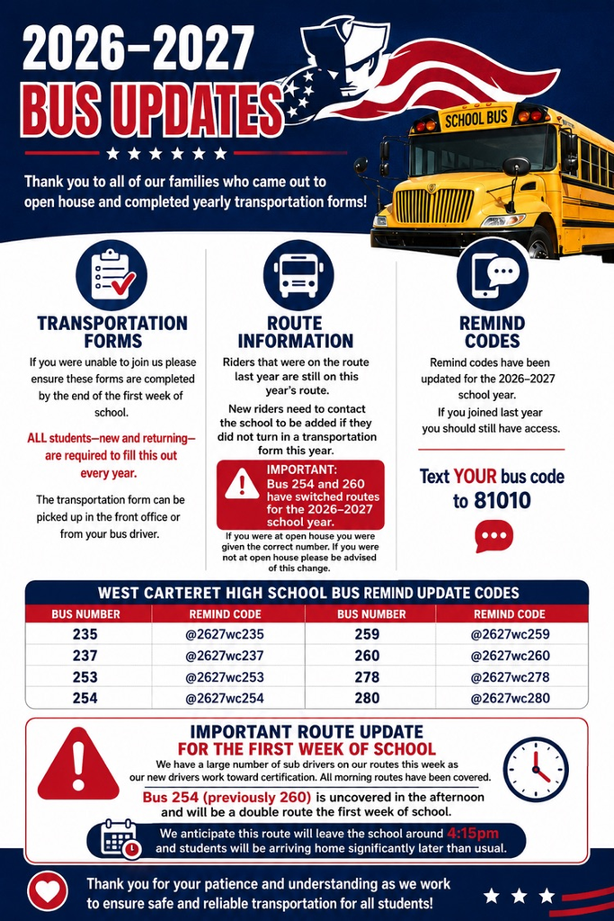 bus updates