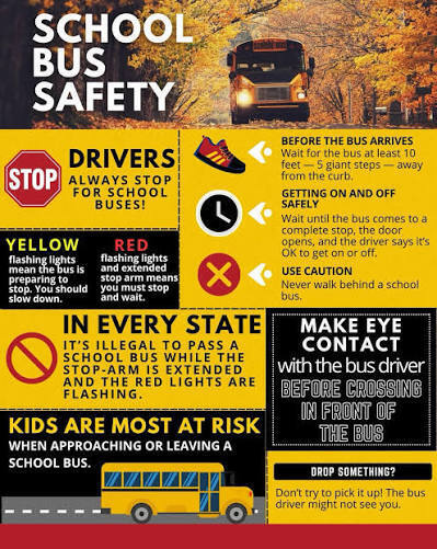 School Bus safety Rules