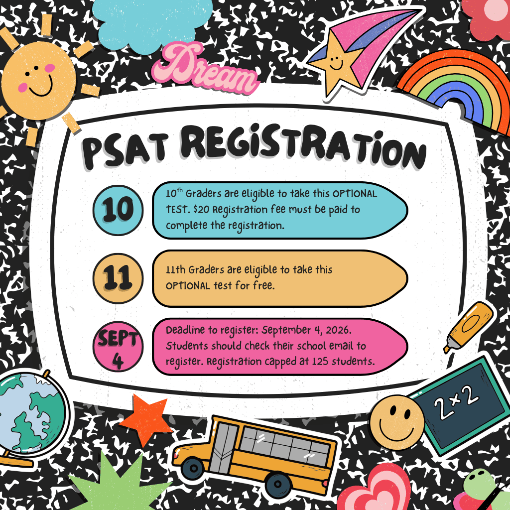 PSAT registration