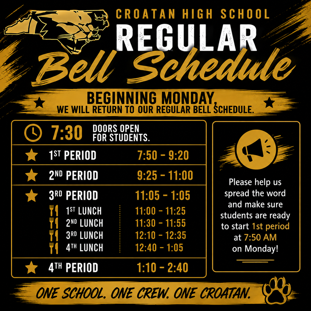 regular bell schedule