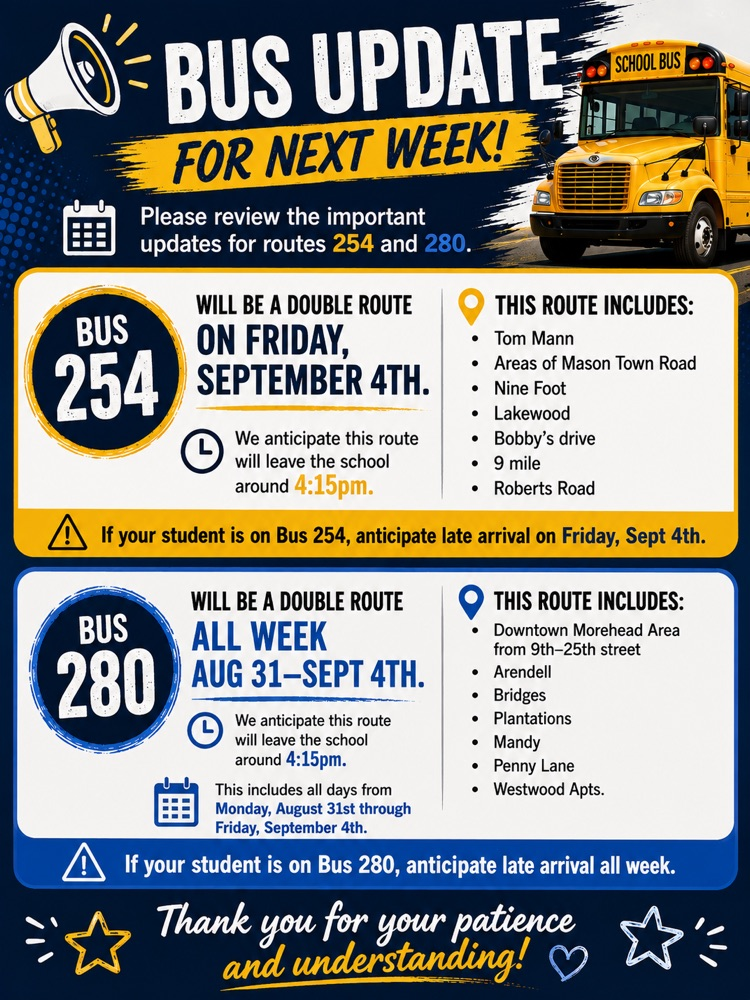 bus updates