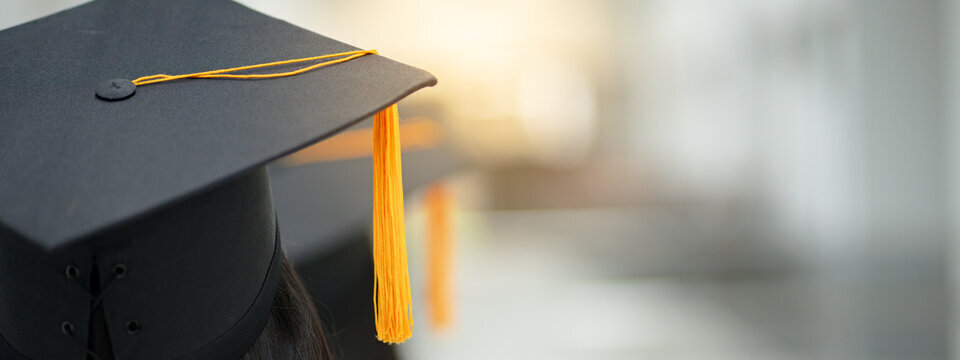 Graduation cap and tassel