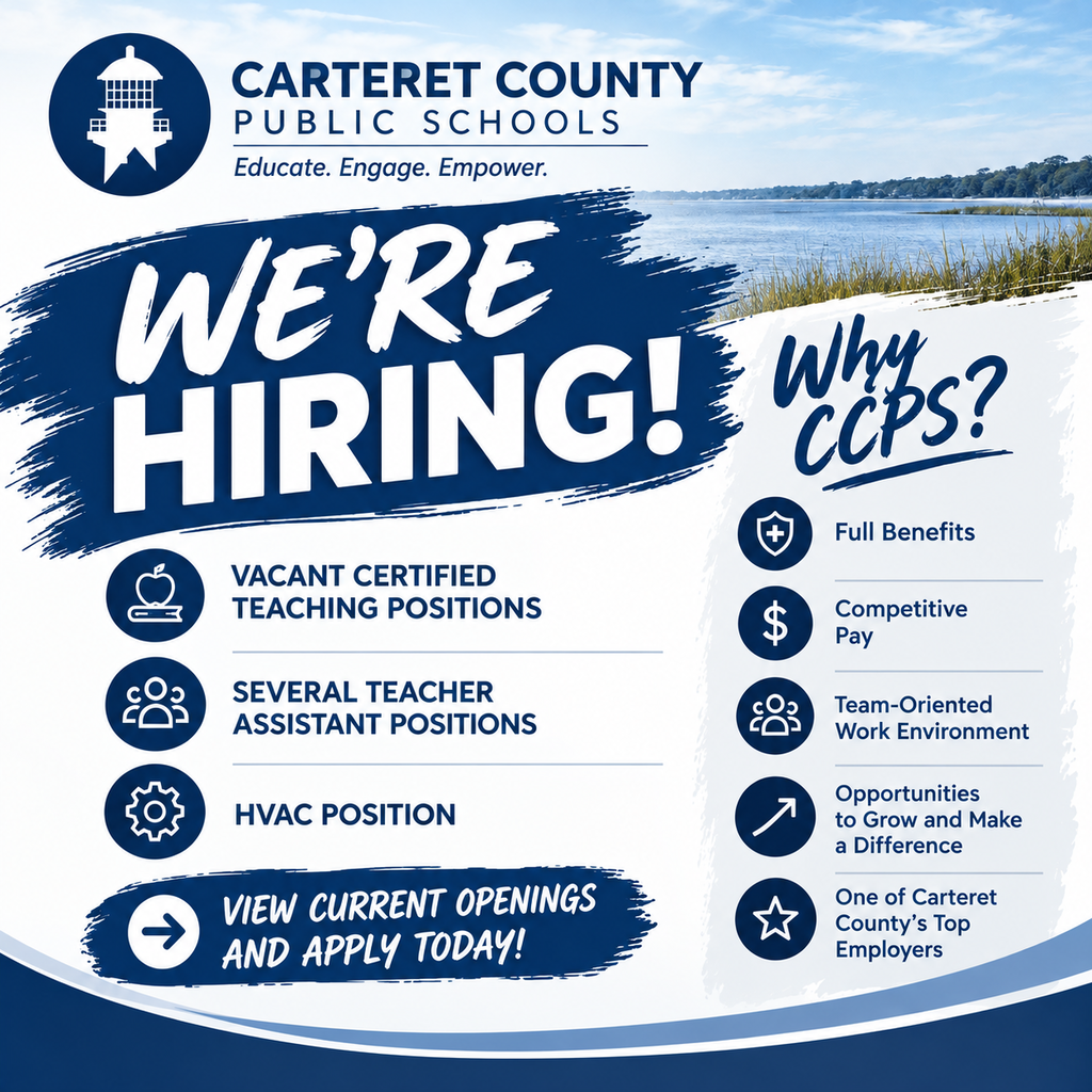 CCPS is hiring vacancies diferent.