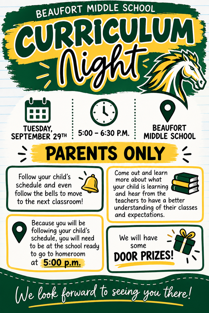 Curriculum Night Flyer
