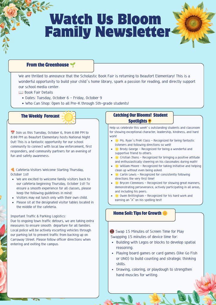 Weekly Newsletter