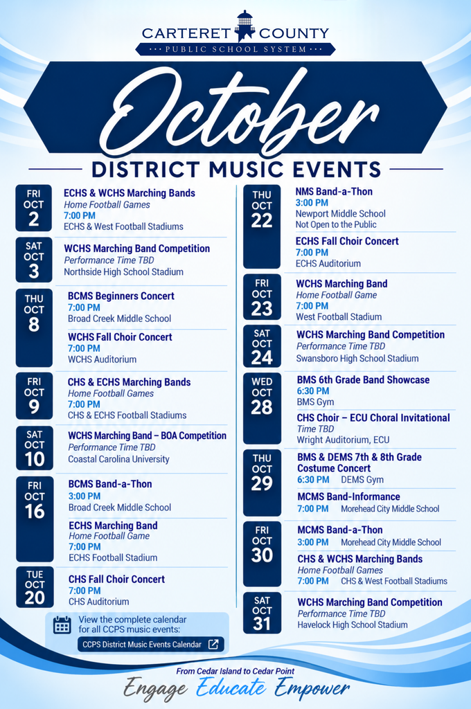 October District Music Events