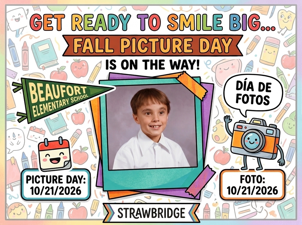 Fall Picture Day is October 21
