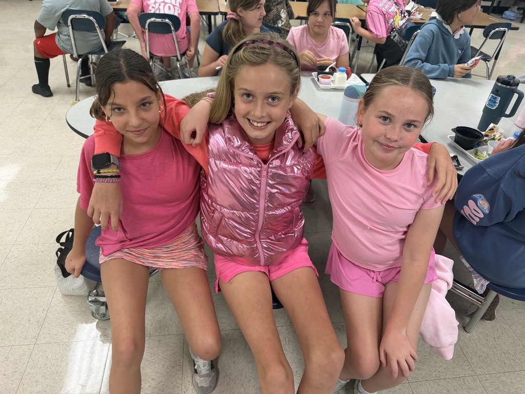 Girls in pink