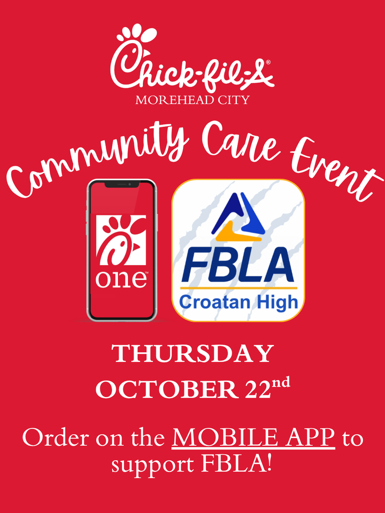 FBLA Community Care Event Flyer