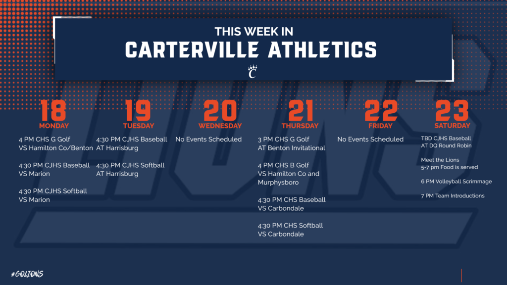 Week of August 18