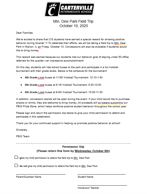 Permission Slip