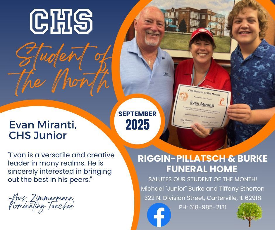 September Student of the Month