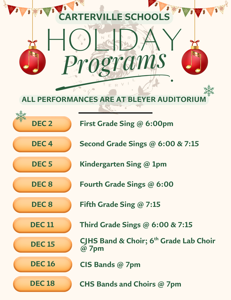 2025 Carterville Holiday Programs