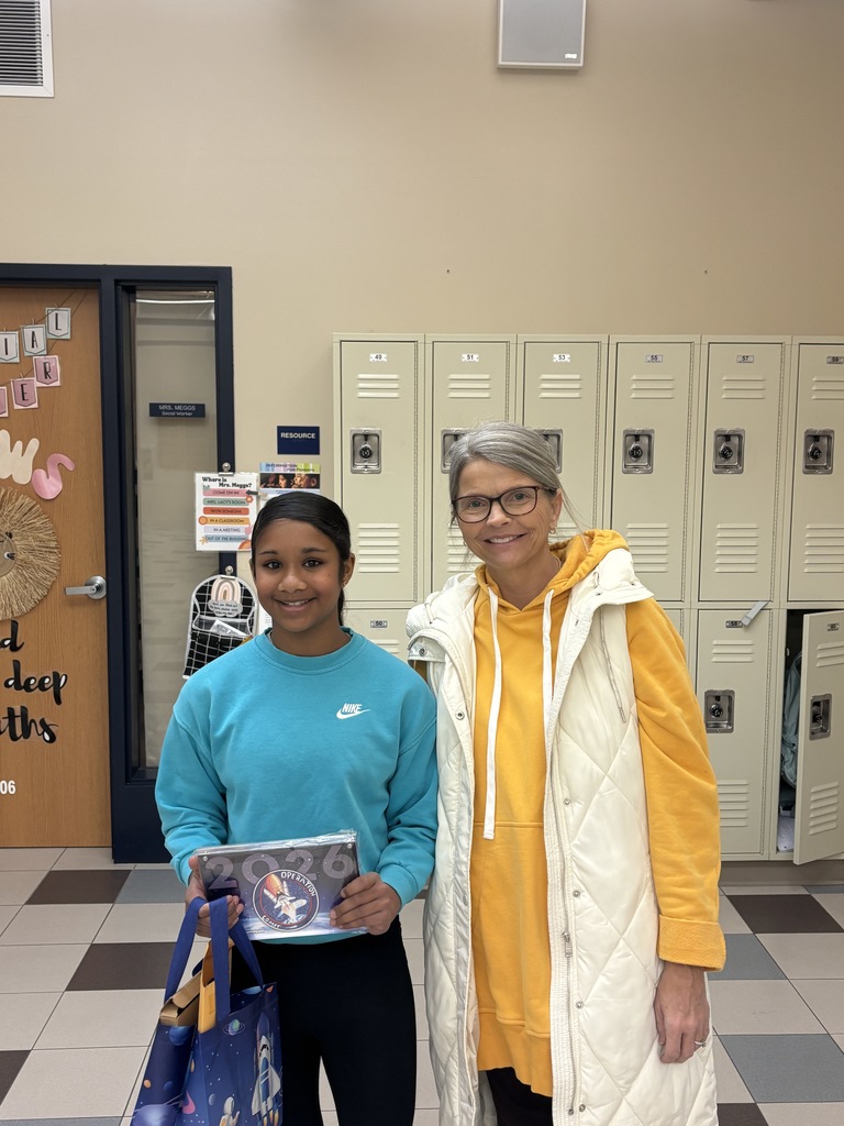 Sayha and her 5th grade teacher, Mrs. Coop