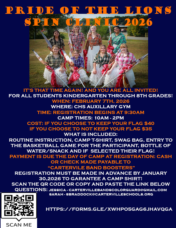 Pride of the Lions Spin Clinic 2026