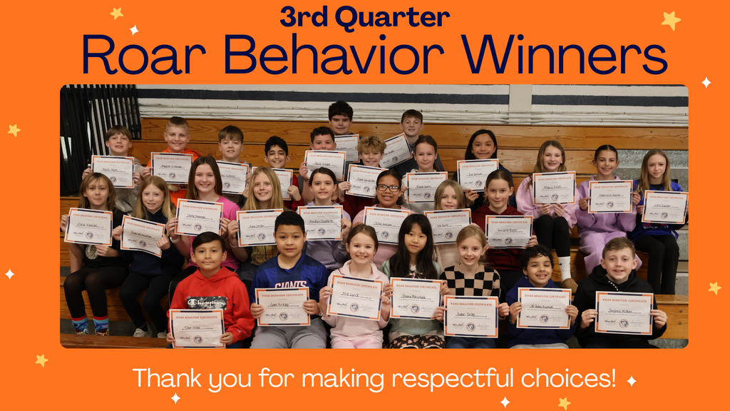 ROAR Behavior Winners