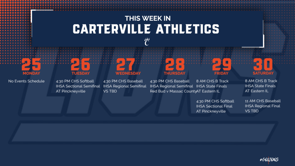 Week of May 25