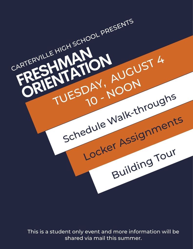 Freshman Orientation Flyer
