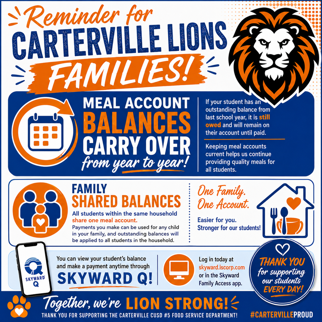 Meal Account Reminder
