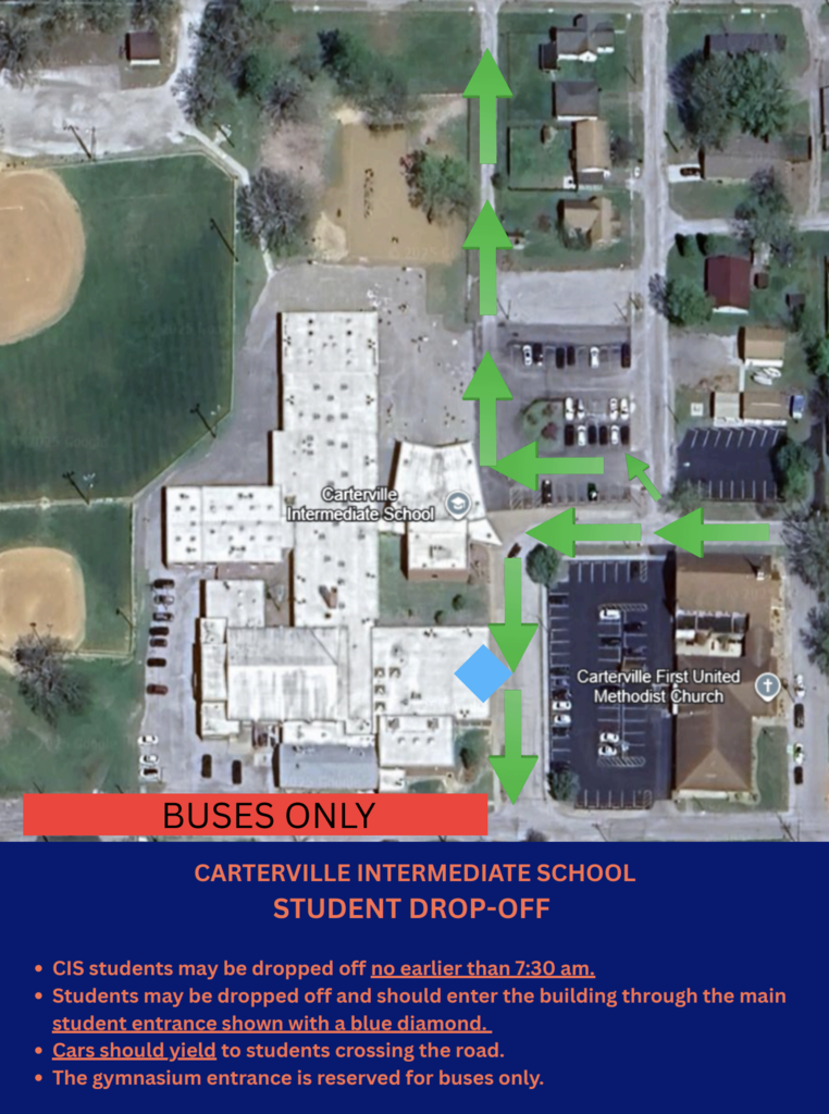 drop off map