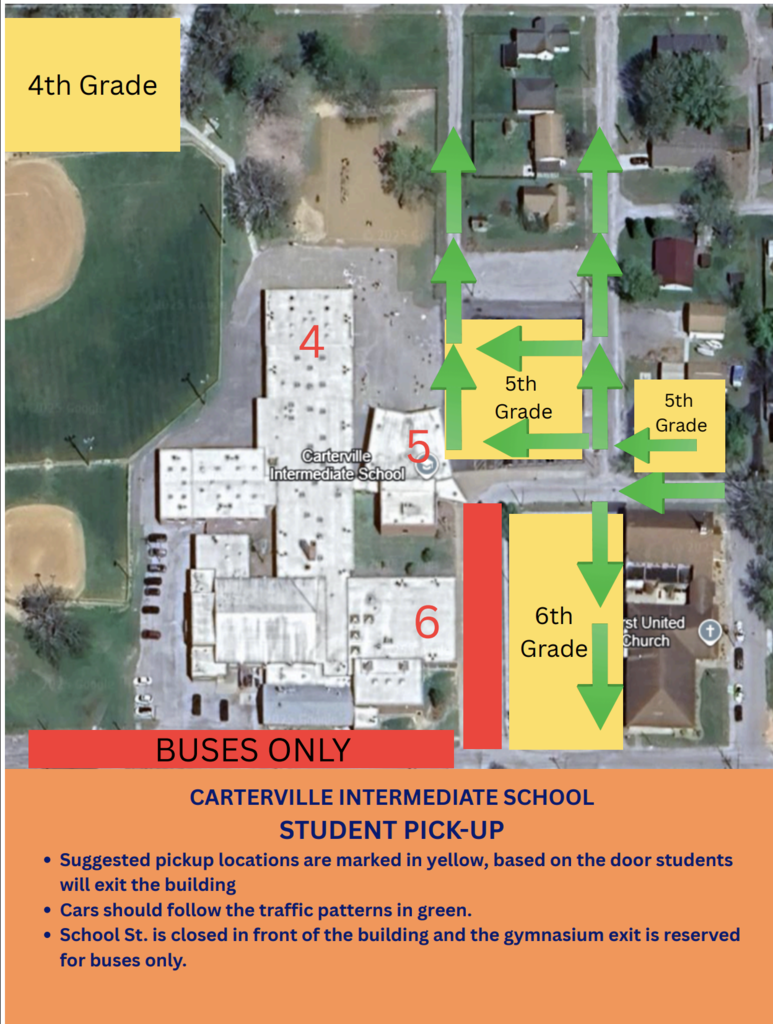 pick-up map