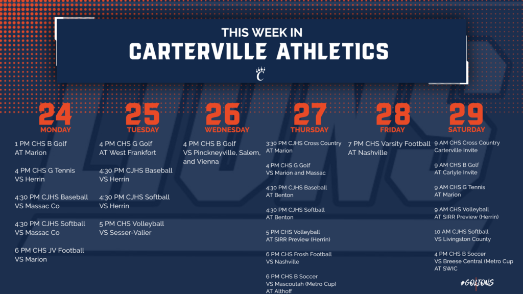 Week of August 24