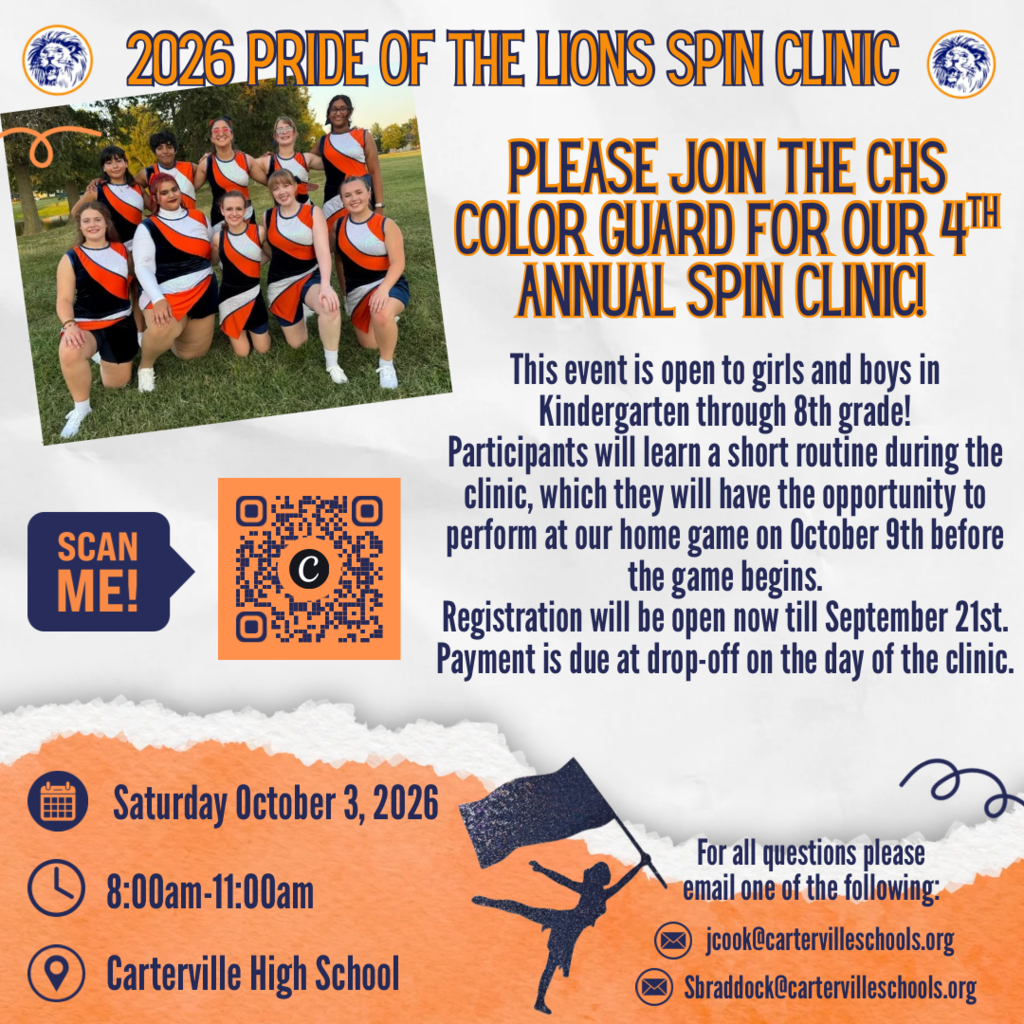 2026 Pride of the Lions Spin Clinic
