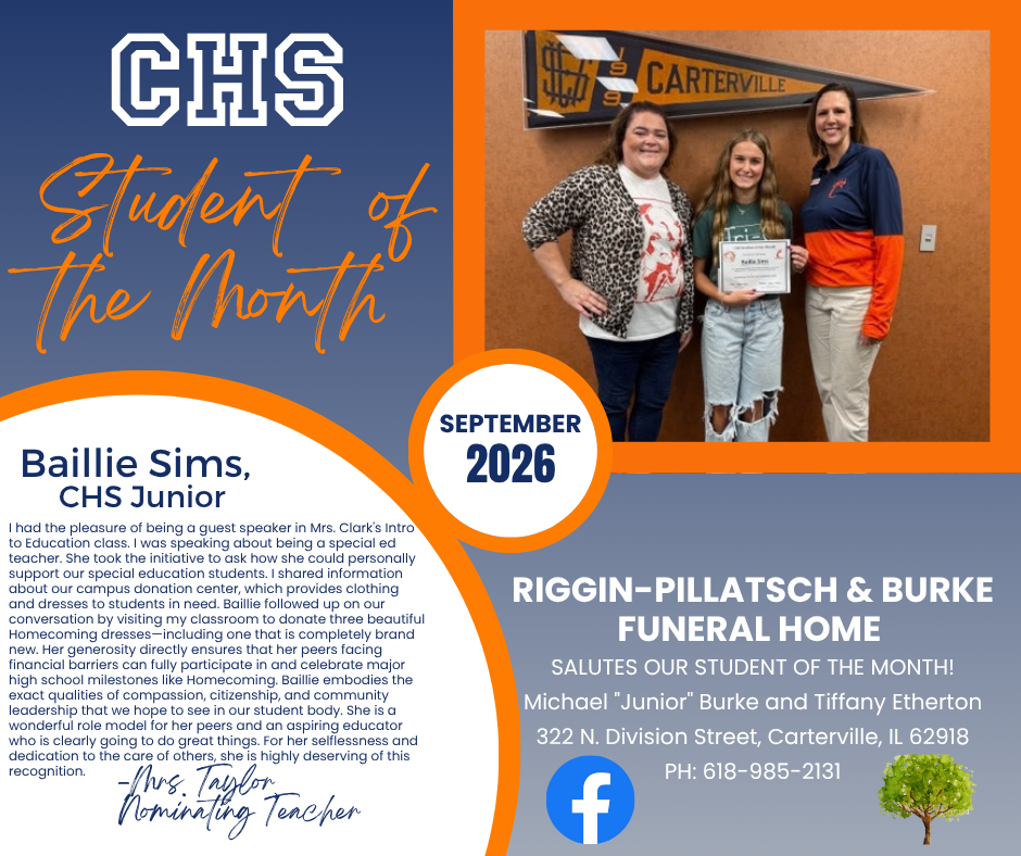 September Student of the Month