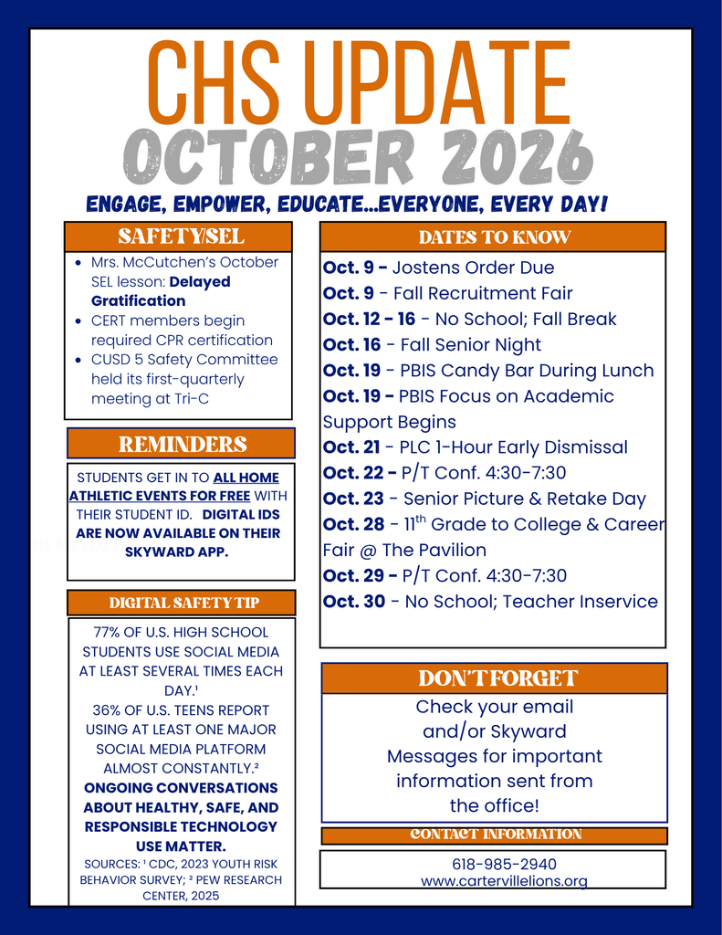 October Newsletter