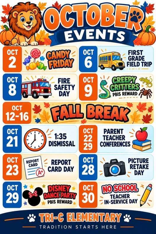 Tri-C October Events