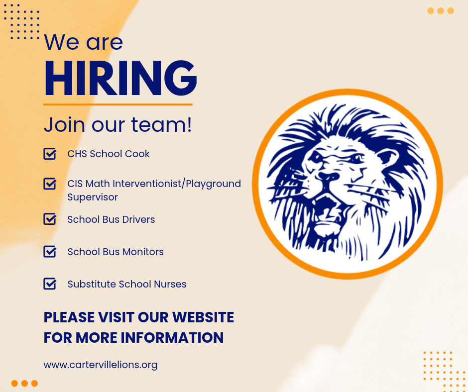 We are hiring!