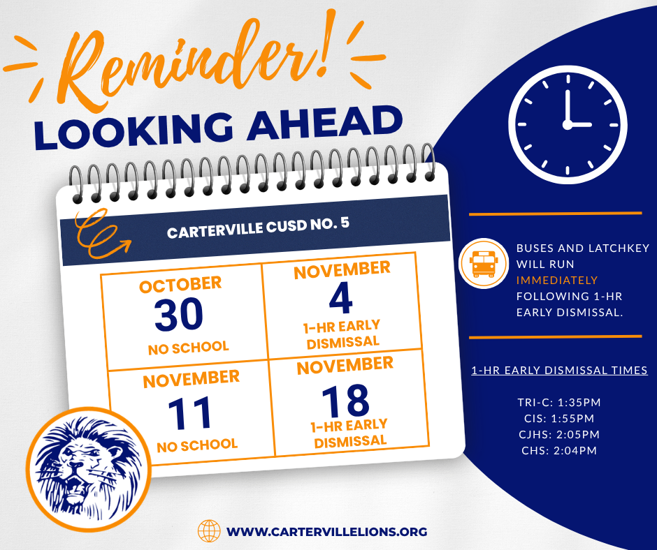 Looking Ahead Calendar