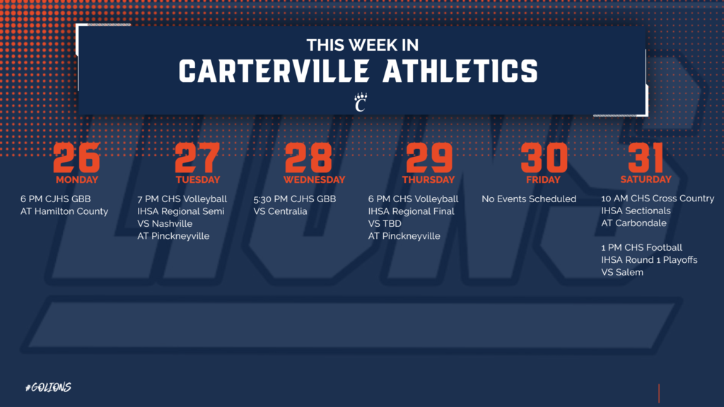 Week of October 26