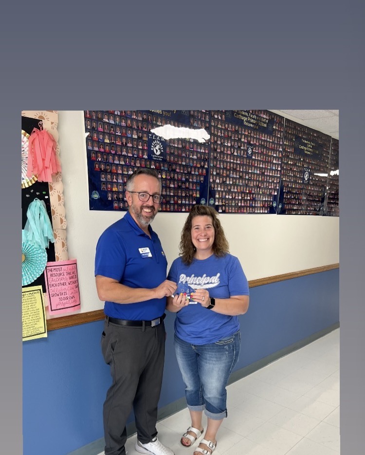 United Way Representative and CPS principal