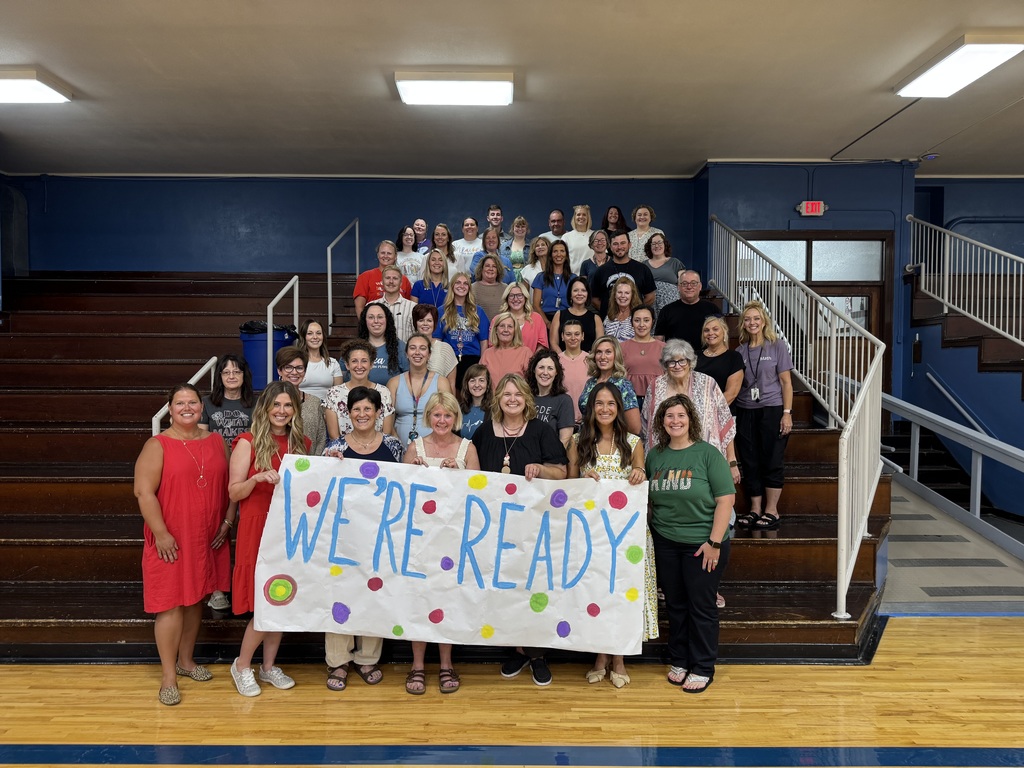 It's always a short summer, but we were ready to see the students and each other again!