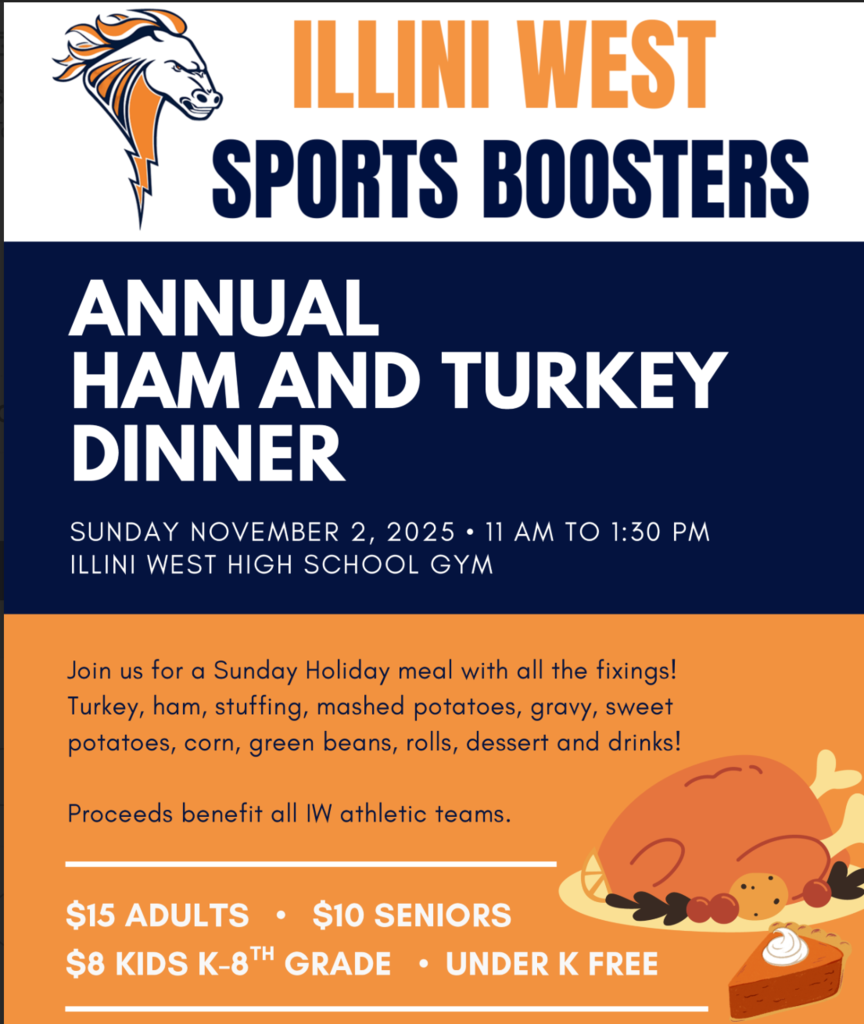 Illini West Sports Boosters Annual Ham/Turkey Dinner