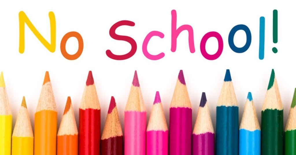 no school graphic
