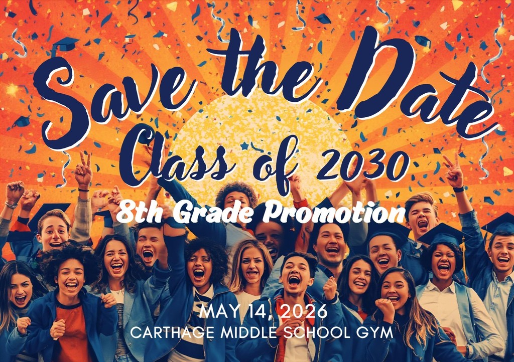 Save the date for 8th grade promotion