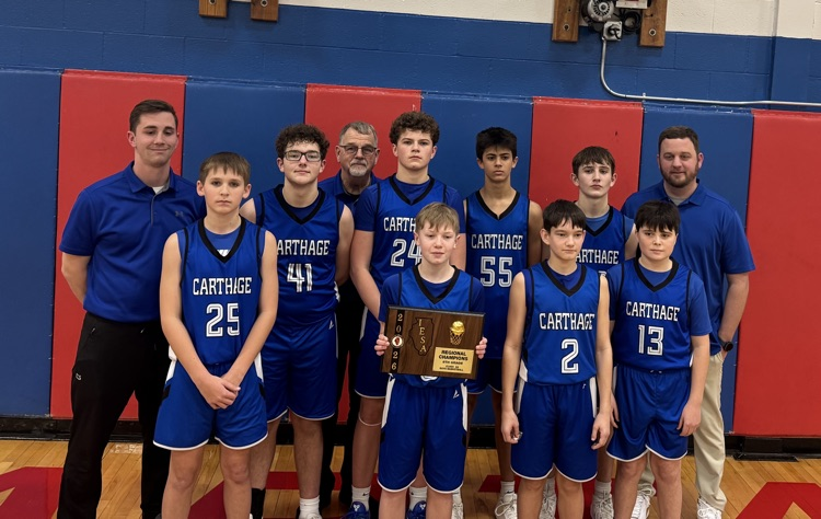 Carthage Blueboys are state bound!