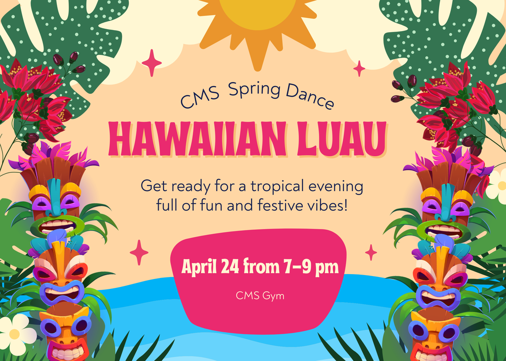 CMS Spring Dance invitation