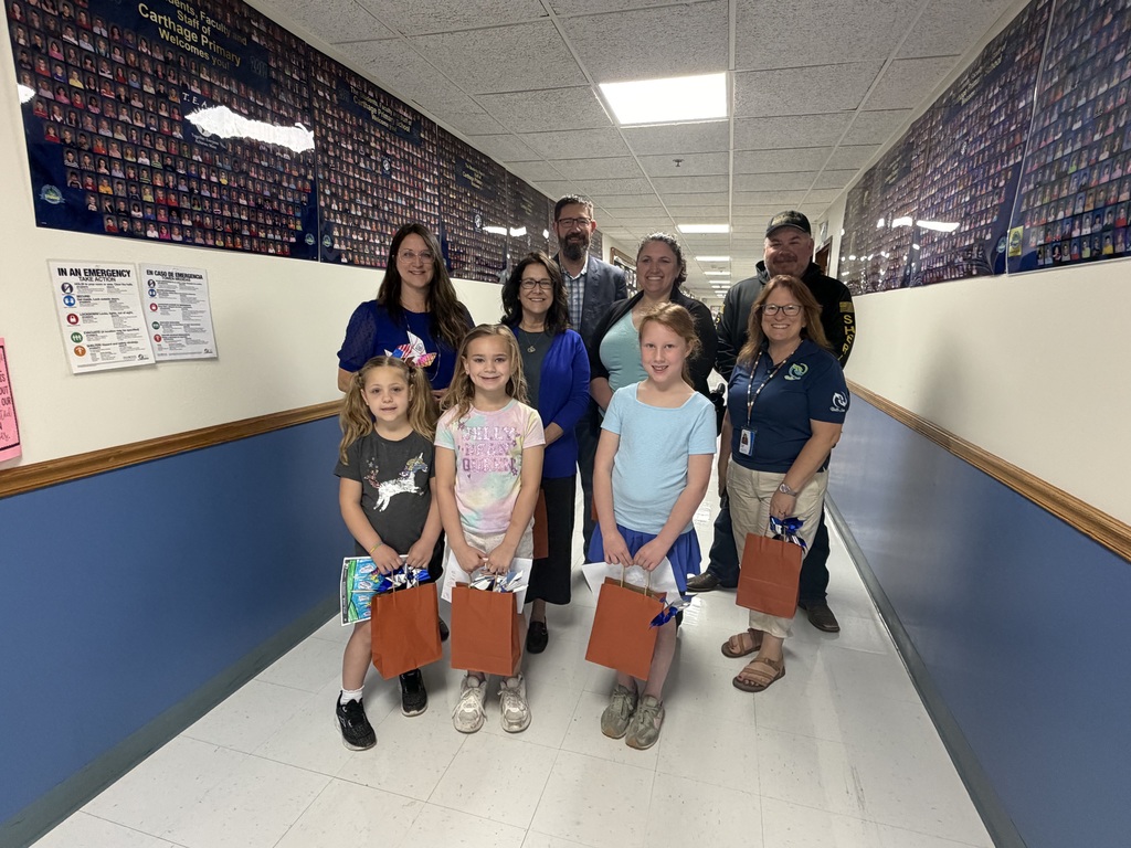 K-2 Coloring contest winners