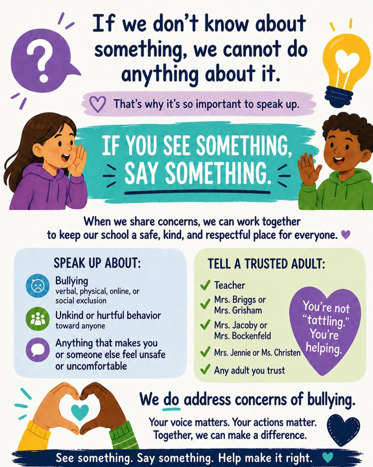 graphic for awareness about school bullying 