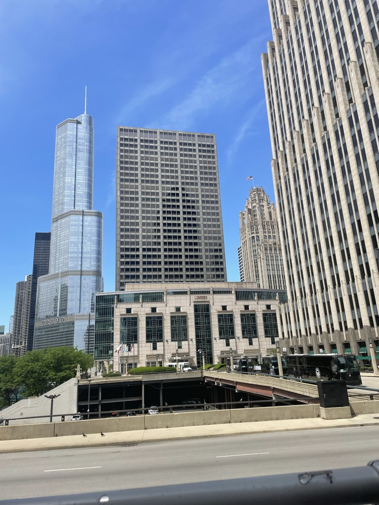 view from the bus tour